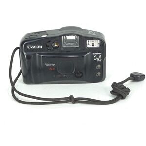 Canon Sure Shot Owl Date 35mm Camera Vintage No Battery UNTESTED PARTS ONLY